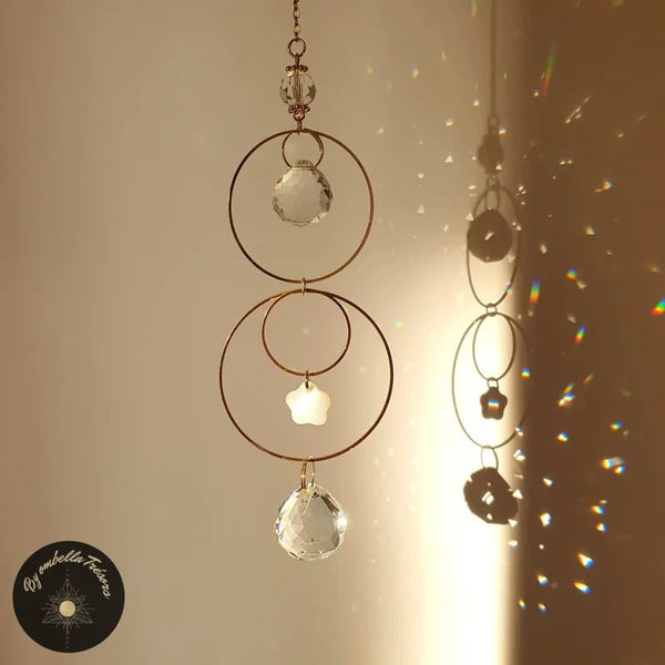 Mini Suncatcher Fünfblättriges Kleeblatt - CHANCE