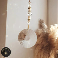 Suncatcher Kristall Rund Boho - VERGANGLICH 5