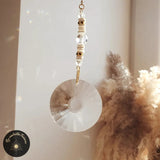 Suncatcher Kristall Rund Boho - VERGANGLICH 5