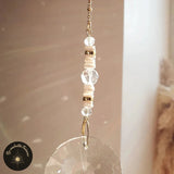 Suncatcher Kristall Rund Boho - VERGANGLICH 5