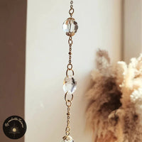 Suncatcher Kristall Rund Boho - VERGANGLICH 5