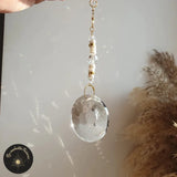 Suncatcher Kristall Rund Boho - VERGANGLICH 5