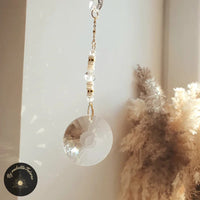 Suncatcher Kristall Rund Boho - VERGANGLICH 5