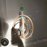 Suncatcher Mobile Holz und Pastellfarben - RONDO