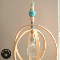 Suncatcher Mobile Holz und Pastellfarben - RONDO