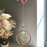 Suncatcher Mobile Holz und Pastellfarben - RONDO